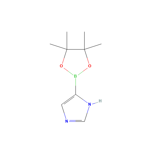 5-(4,4,5,5-tetramethyl-1,3,2-dioxaborolan-2-yl)-1H-imidazole (CAS: 1203671-64-0) - Related Chemical Product