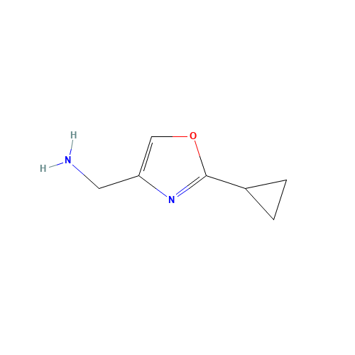(2-cyclopropyl-1,3-oxazol-4-yl)methanamine (CAS: 1268132-03-1) - Related Chemical Product