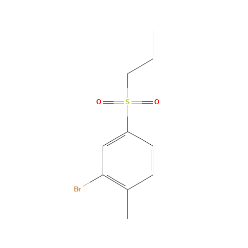 2-bromo-1-methyl-4-propylsulfonylbenzene (CAS: 1240287-04-0) - Related Chemical Product