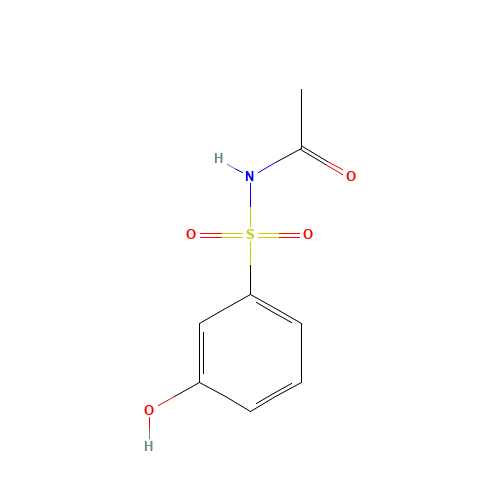 N-(3-hydroxyphenyl)sulfonylacetamide (CAS: 1219741-34-0) - Related Chemical Product