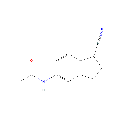 N-(1-cyano-2,3-dihydro-1H-inden-5-yl)acetamide (CAS: 272104-21-9) - Related Chemical Product