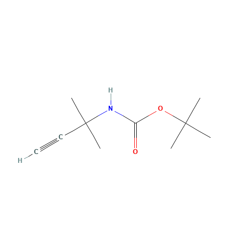 tert-butyl N-(2-methylbut-3-yn-2-yl)carbamate (CAS: 113486-06-9) - Related Chemical Product