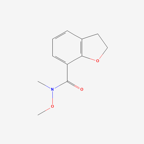 N-methoxy-N-methyl-2,3-dihydro-1-benzofuran-7-carboxamide (CAS: 1037763-65-7) - Related Chemical Product