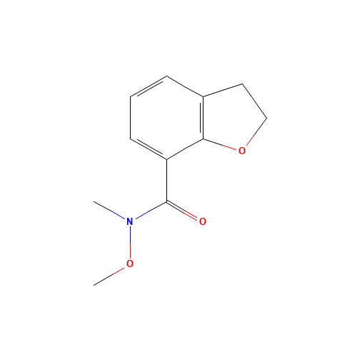 N-methoxy-N-methyl-2,3-dihydro-1-benzofuran-7-carboxamide (CAS: 1037763-65-7) - Related Chemical Product