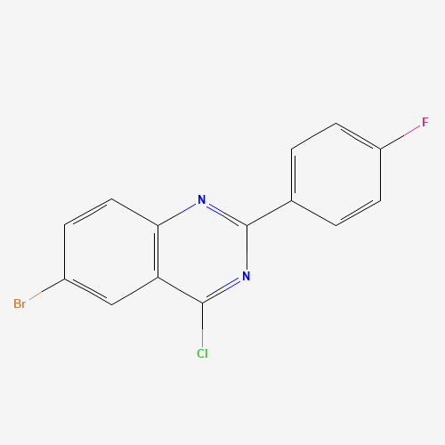 6-bromo-4-chloro-2-(4-fluorophenyl)quinazoline (CAS: 885277-35-0) - Related Chemical Product