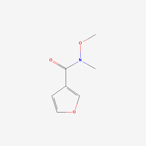 N-methoxy-N-methylfuran-3-carboxamide (CAS: 148900-66-7) - Related Chemical Product