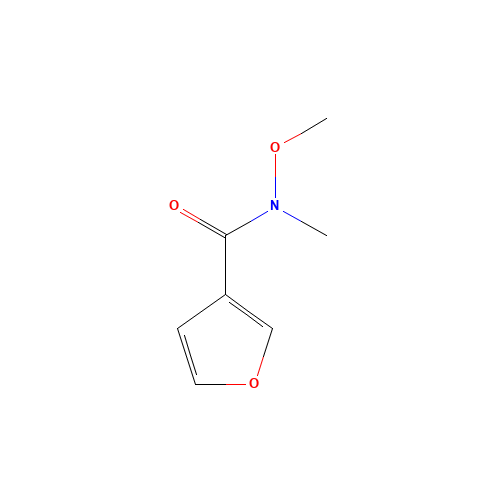 N-methoxy-N-methylfuran-3-carboxamide (CAS: 148900-66-7) - Related Chemical Product