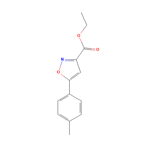 ethyl 5-(4-methylphenyl)-1,2-oxazole-3-carboxylate (CAS: 88958-15-0) - Related Chemical Product