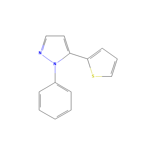 1-phenyl-5-thiophen-2-ylpyrazole (CAS: 478395-52-7) - Related Chemical Product