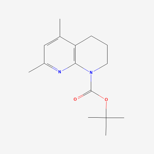 tert-butyl 5,7-dimethyl-3,4-dihydro-2H-1,8-naphthyridine-1-carboxylate (CAS: 721921-53-5) - Related Chemical Product