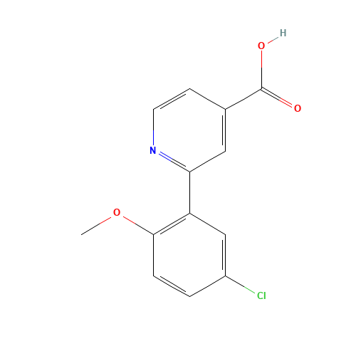2-(5-chloro-2-methoxyphenyl)pyridine-4-carboxylic acid (CAS: 376594-24-0) - Related Chemical Product