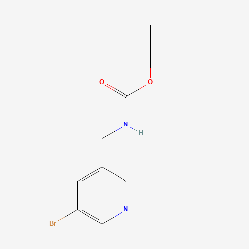 tert-butyl N-[(5-bromopyridin-3-yl)methyl]carbamate (CAS: 943722-24-5) - Related Chemical Product