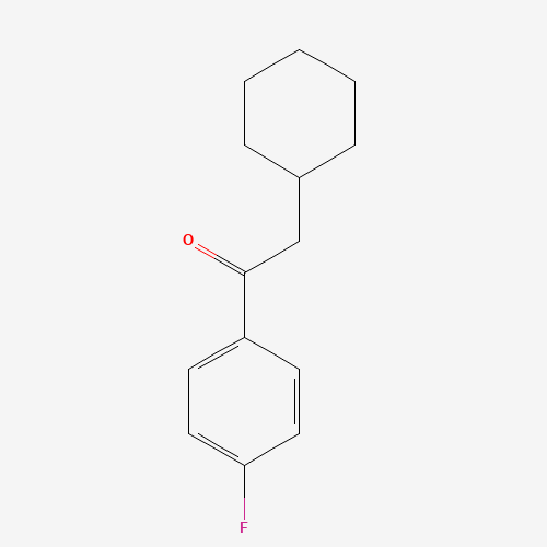 2-cyclohexyl-1-(4-fluorophenyl)ethanone (CAS: 71666-48-3) - Related Chemical Product