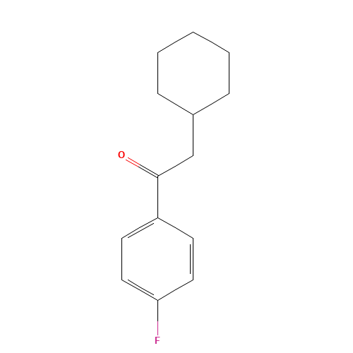 2-cyclohexyl-1-(4-fluorophenyl)ethanone (CAS: 71666-48-3) - Related Chemical Product
