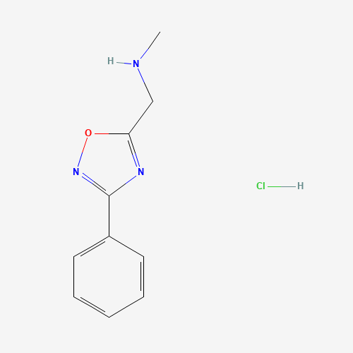 N-methyl-1-(3-phenyl-1,2,4-oxadiazol-5-yl)methanamine;hydrochloride (CAS: 1185300-67-7) - Related Chemical Product