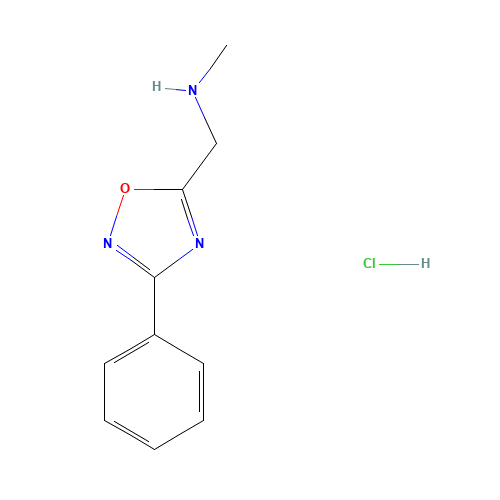 N-methyl-1-(3-phenyl-1,2,4-oxadiazol-5-yl)methanamine;hydrochloride (CAS: 1185300-67-7) - Related Chemical Product