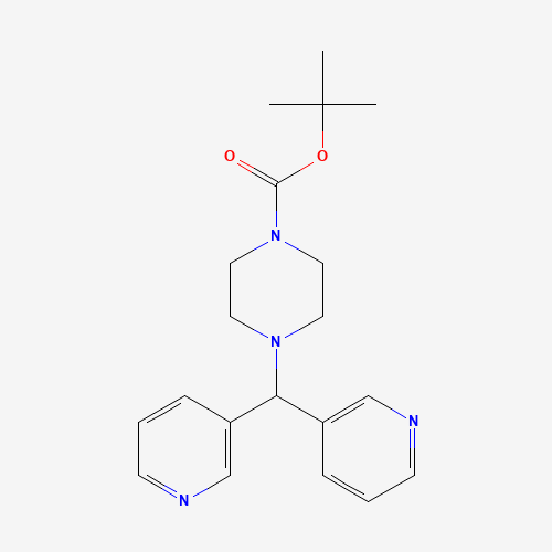tert-butyl 4-(dipyridin-3-ylmethyl)piperazine-1-carboxylate (CAS: 1446818-55-8) - Related Chemical Product
