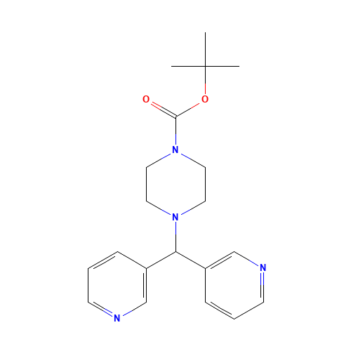 tert-butyl 4-(dipyridin-3-ylmethyl)piperazine-1-carboxylate (CAS: 1446818-55-8) - Related Chemical Product