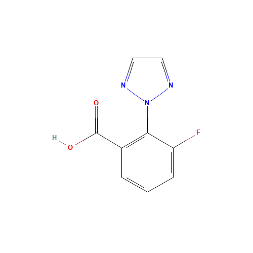 3-fluoro-2-(triazol-2-yl)benzoic acid (CAS: 1293284-51-1) - Related Chemical Product