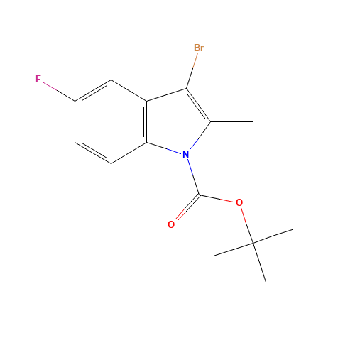 tert-butyl 3-bromo-5-fluoro-2-methylindole-1-carboxylate (CAS: 1297285-02-9) - Related Chemical Product