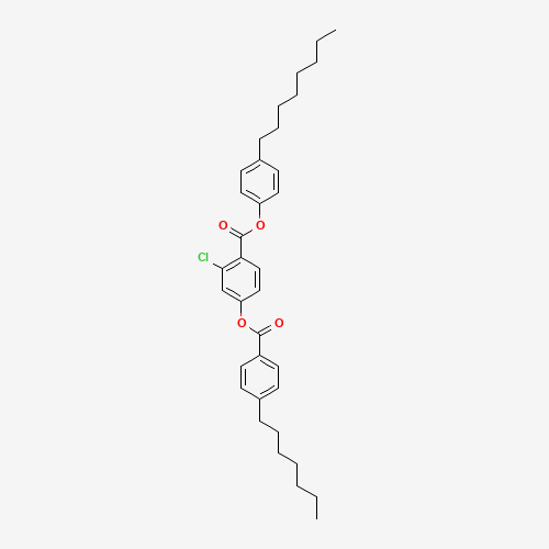 (4-octylphenyl) 2-chloro-4-(4-heptylbenzoyl)oxybenzoate (CAS: 41161-57-3) - Related Chemical Product