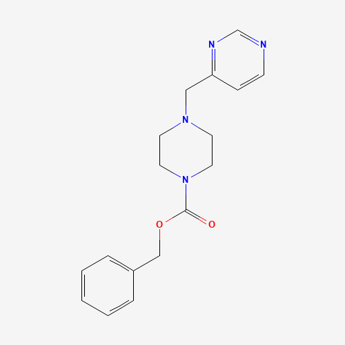 benzyl 4-(pyrimidin-4-ylmethyl)piperazine-1-carboxylate (CAS: 1269430-58-1) - Related Chemical Product