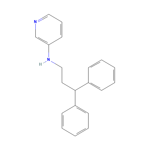N-(3,3-diphenylpropyl)pyridin-3-amine (CAS: 77038-59-6) - Related Chemical Product
