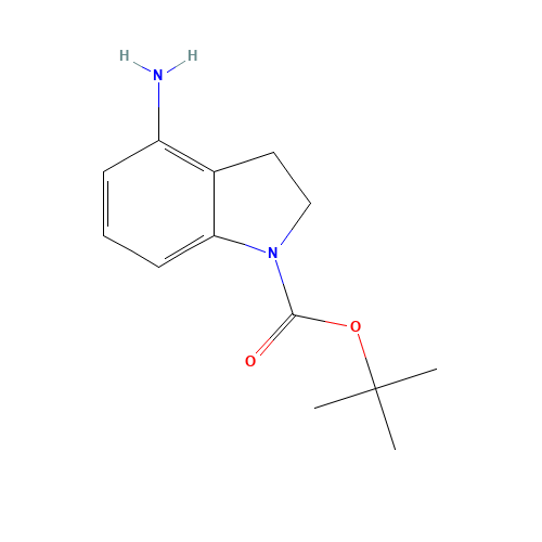 tert-butyl 4-amino-2,3-dihydroindole-1-carboxylate (CAS: 885272-42-4) - Related Chemical Product