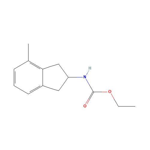ethyl N-(4-methyl-2,3-dihydro-1H-inden-2-yl)carbamate (CAS: 1190890-37-9) - Related Chemical Product