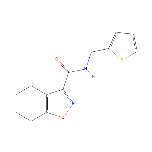 N-(thiophen-2-ylmethyl)-4,5,6,7-tetrahydro-1,2-benzoxazole-3-carboxamide (CAS: 909207-40-5) - Related Chemical Product