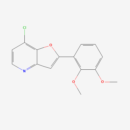 7-chloro-2-(2,3-dimethoxyphenyl)furo[3,2-b]pyridine (CAS: 1360911-28-9) - Related Chemical Product