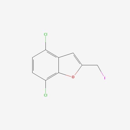 4,7-dichloro-2-(iodomethyl)-1-benzofuran (CAS: 139548-96-2) - Related Chemical Product