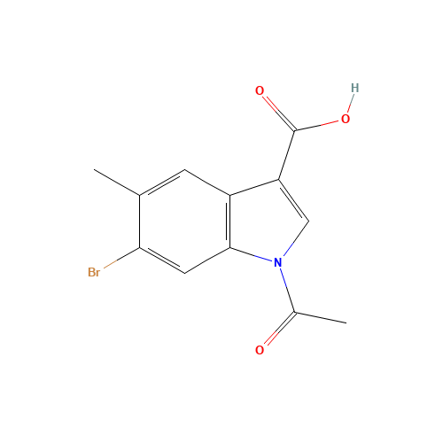 1-acetyl-6-bromo-5-methylindole-3-carboxylic acid (CAS: 1404532-19-9) - Related Chemical Product