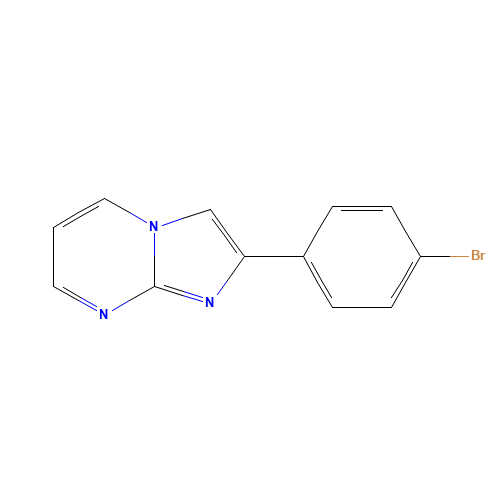 2-(4-bromophenyl)imidazo[1,2-a]pyrimidine (CAS: 56921-85-8) - Related Chemical Product
