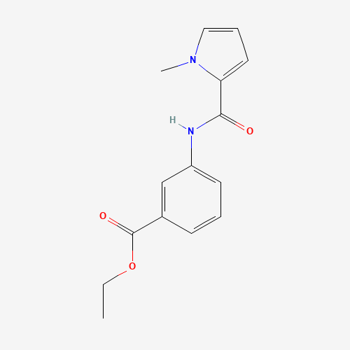 ethyl 3-[(1-methylpyrrole-2-carbonyl)amino]benzoate (CAS: 1160624-29-2) - Related Chemical Product