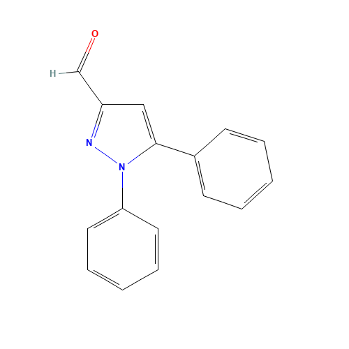1,5-diphenylpyrazole-3-carbaldehyde (CAS: 112009-28-6) - Related Chemical Product