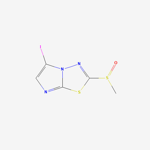 5-iodo-2-methylsulfinylimidazo[2,1-b][1,3,4]thiadiazole (CAS: 1206207-44-4) - Related Chemical Product