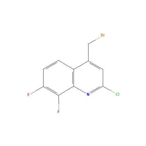 4-(bromomethyl)-2-chloro-7,8-difluoroquinoline (CAS: 1125702-47-7) - Related Chemical Product
