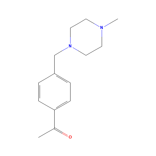 1-[4-[(4-methylpiperazin-1-yl)methyl]phenyl]ethanone (CAS: 125743-59-1) - Related Chemical Product