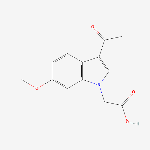 2-(3-acetyl-6-methoxyindol-1-yl)acetic acid (CAS: 1386456-83-2) - Related Chemical Product