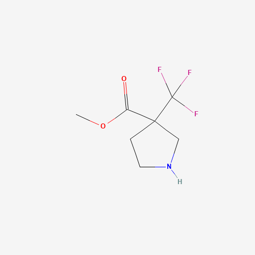 methyl 3-(trifluoromethyl)pyrrolidine-3-carboxylate (CAS: 1283851-29-5) - Related Chemical Product