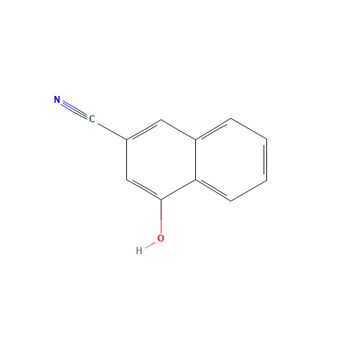 4-hydroxynaphthalene-2-carbonitrile (CAS: 293308-66-4) - Related Chemical Product