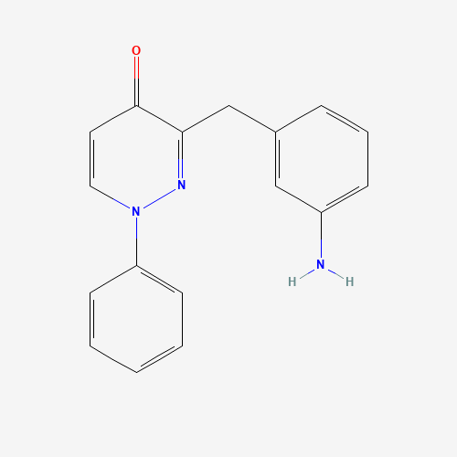 3-[(3-aminophenyl)methyl]-1-phenylpyridazin-4-one (CAS: 1314394-17-6) - Related Chemical Product