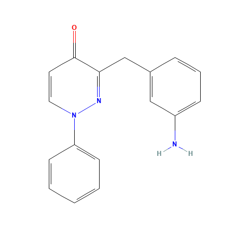 3-[(3-aminophenyl)methyl]-1-phenylpyridazin-4-one (CAS: 1314394-17-6) - Related Chemical Product