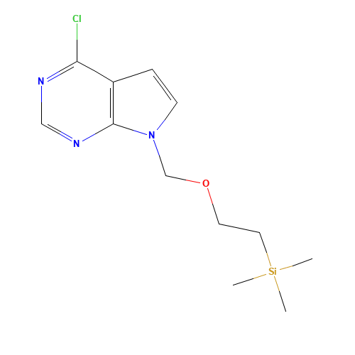 2-[(4-chloropyrrolo[2,3-d]pyrimidin-7-yl)methoxy]ethyl-trimethylsilane (CAS: 941685-26-3) - Related Chemical Product