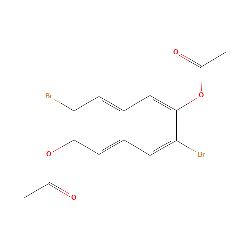 (6-acetyloxy-3,7-dibromonaphthalen-2-yl) acetate (CAS: 1352544-12-7) - Related Chemical Product