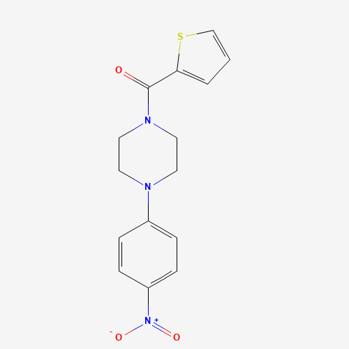 [4-(4-nitrophenyl)piperazin-1-yl]-thiophen-2-ylmethanone (CAS: 330468-37-6) - Related Chemical Product