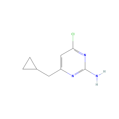 4-chloro-6-(cyclopropylmethyl)pyrimidin-2-amine (CAS: 241821-65-8) - Related Chemical Product