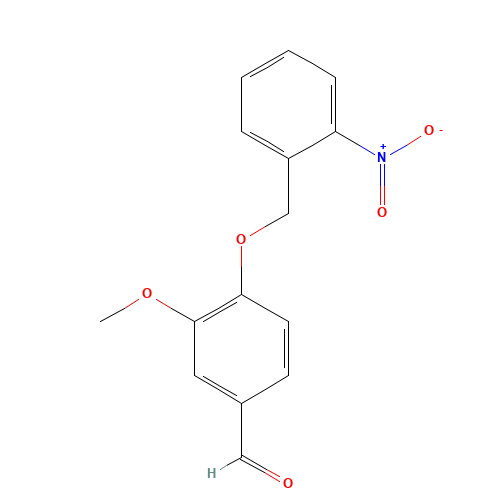 3-methoxy-4-[(2-nitrophenyl)methoxy]benzaldehyde (CAS: 331463-81-1) - Related Chemical Product