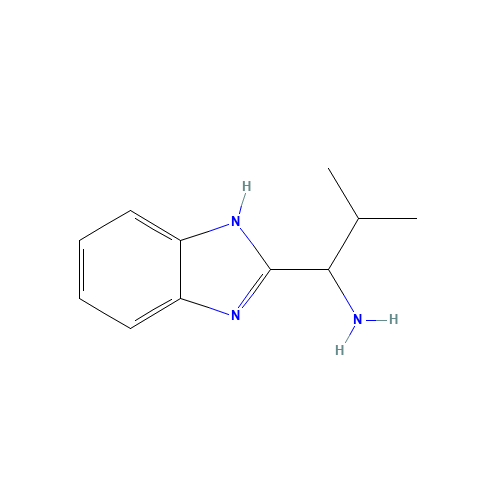 1-(1H-benzimidazol-2-yl)-2-methylpropan-1-amine (CAS: 60603-59-0) - Related Chemical Product